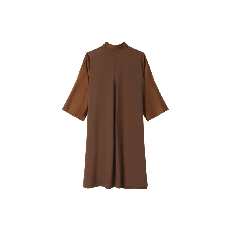 H YXIANG Short Sleeved Dresses Women's-1