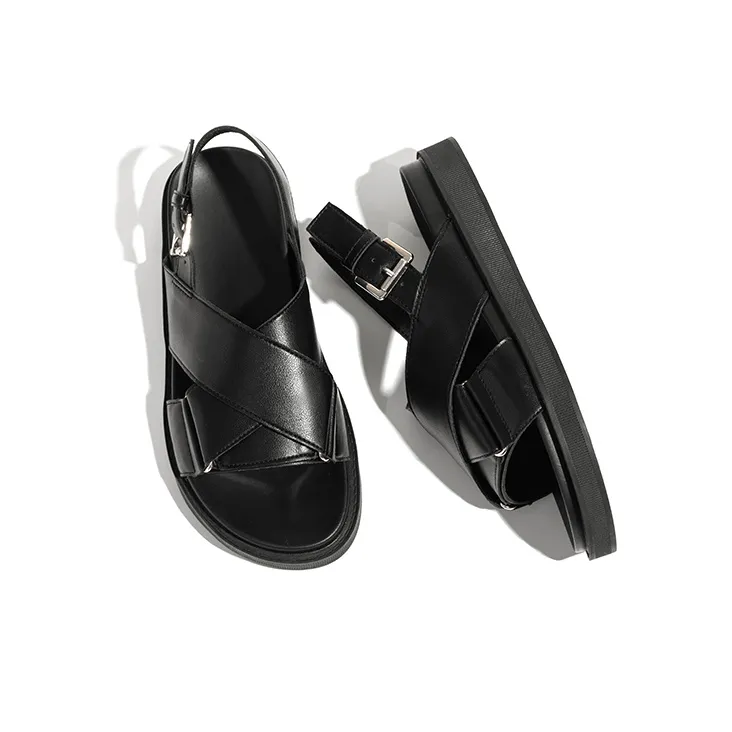 Old Meow Everyday Commute Casual Outerwear, Beach Sandals 3cm Women's-2
