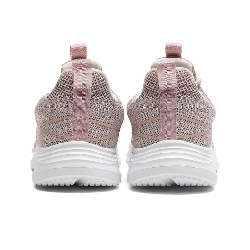 Mulinsen Breathable Quick Dry Support Lightweight Height Increasing Rebound Low Top Running Shoes Unisex Lilac-7
