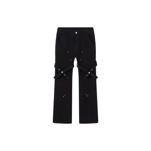 BABUGGE Casual Pants Unisex Black