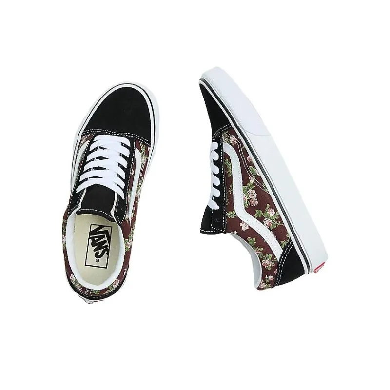 Vans Old Skool Wallflower Floral 'Black Brown' Women's-2