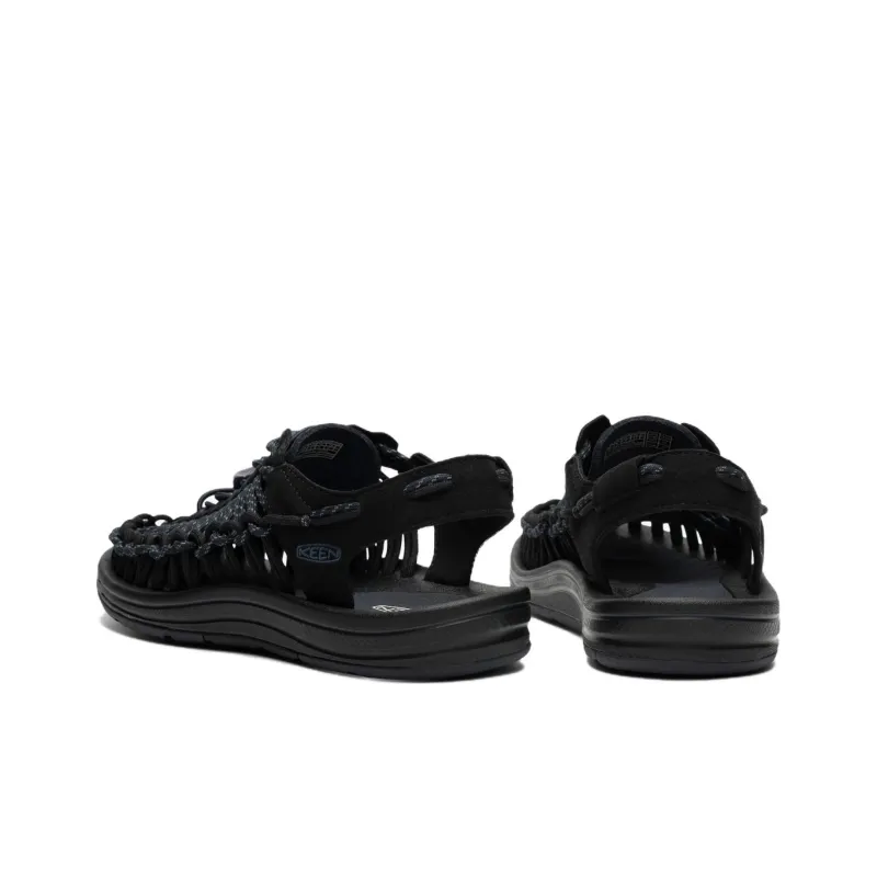 KEEN Uneek Anti Slip Wear Resistant River Trekking Shoes Men's Black-3