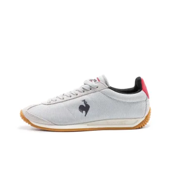 Le Coq Sportif Low Top Casual Shoes Unisex Gray Red