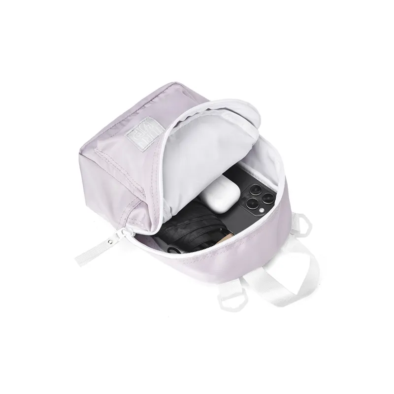 TURN UP Nylon Backpack Regular Unisex Pink-2