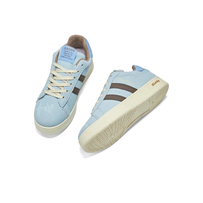 Liddy Coverage Lightweight Breathable Low Top Skateboard Shoes Women's-14