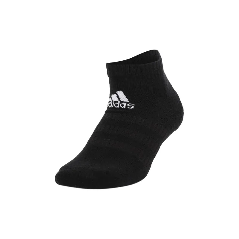 Adidas Ankle Socks Unisex 3 Pack Black-1