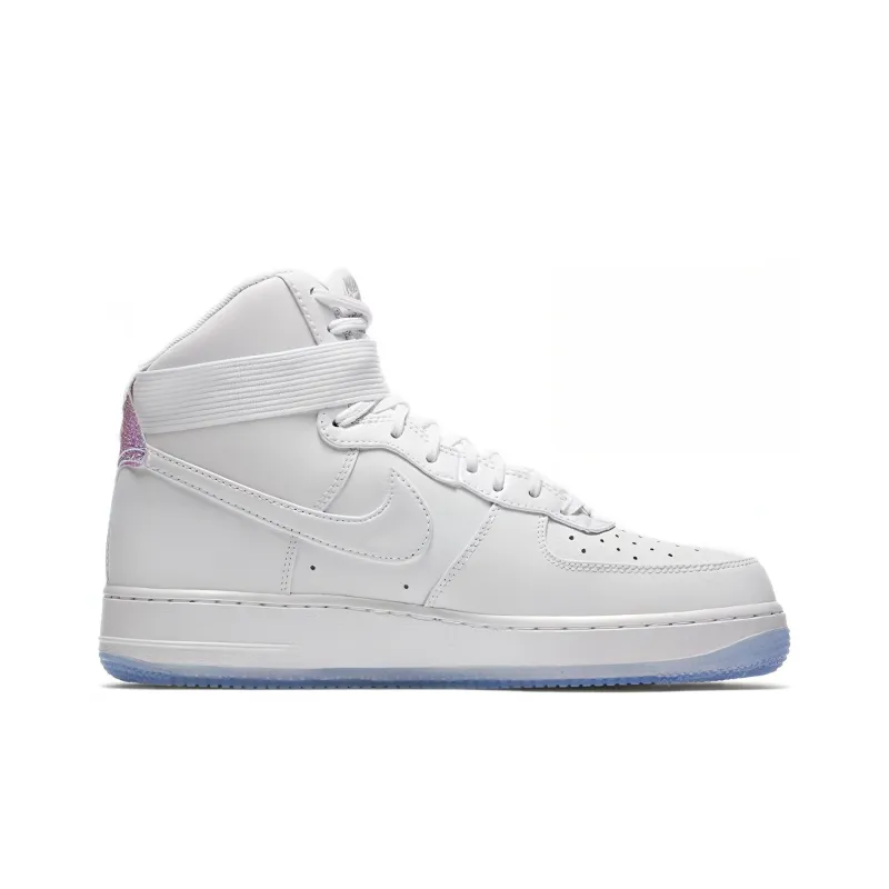 Nike Air Force 1 High Premium 'White Ice Blue' Women's-1
