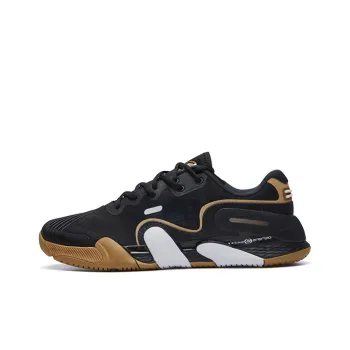 FILA Shock Absorbers With Slip Resistant And Abrasion Resistant Properties Low Top Casual Shoes Men's Black