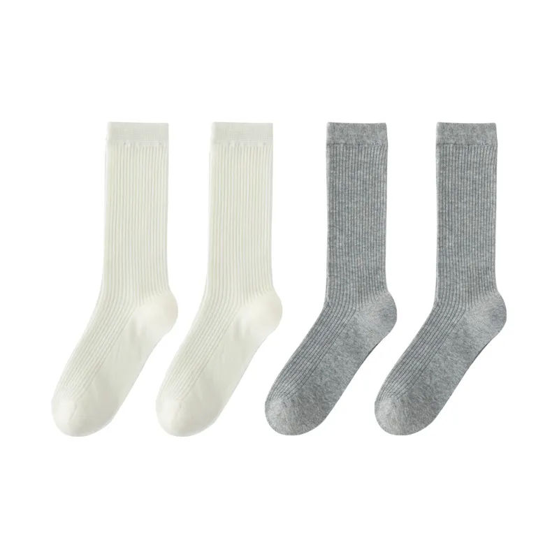 XXLLG Mid Calf Socks Women's 4 Pack-10