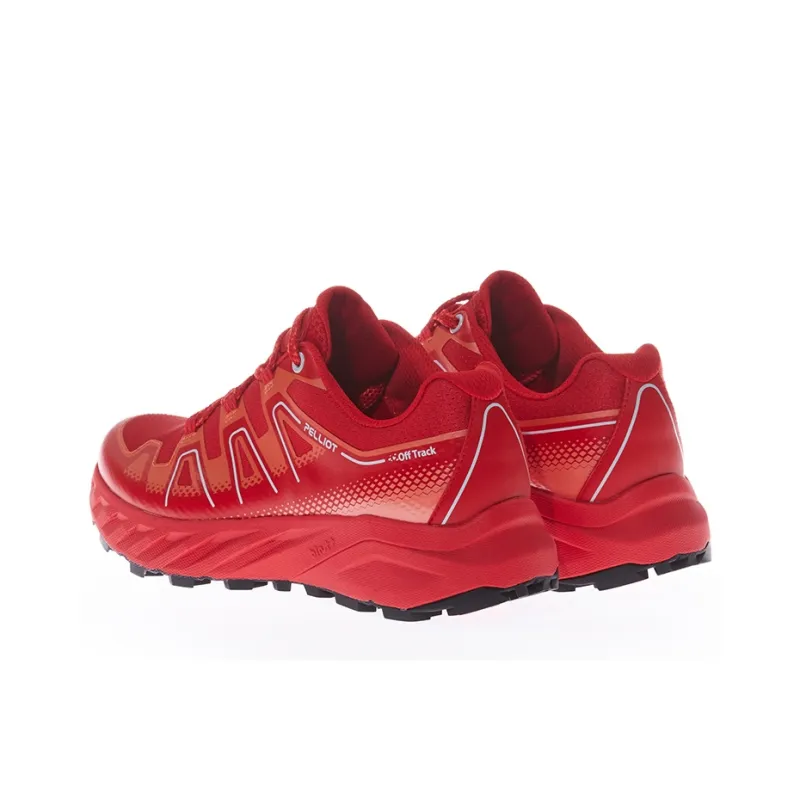 PELLIOT Classic 1.0 Hiking / Trekking Shoes Unisex Low Top [Men's]Light Khaki/Black Gray/Energetic Red[Women's]Light Khaki/Black Gray/Energetic Red-12