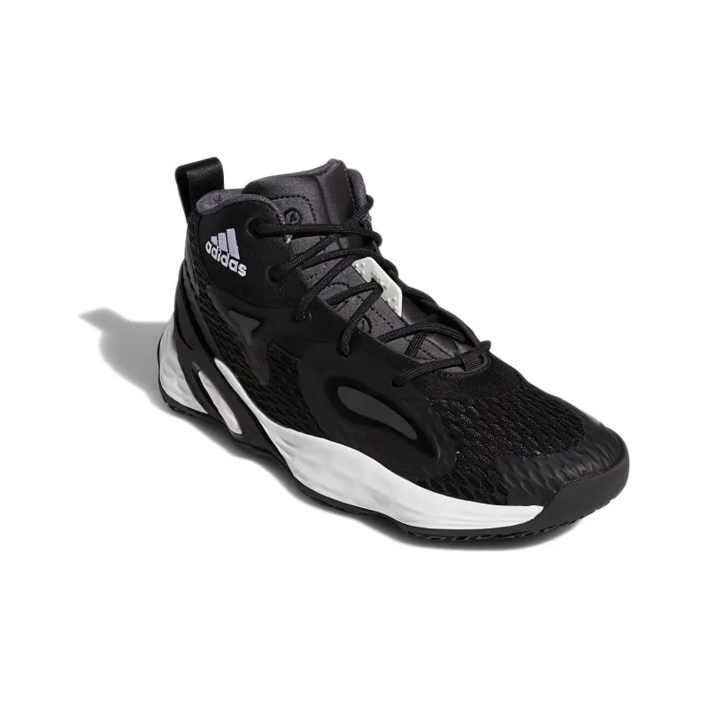 Adidas Exhibit A Mid 'Black White'-2
