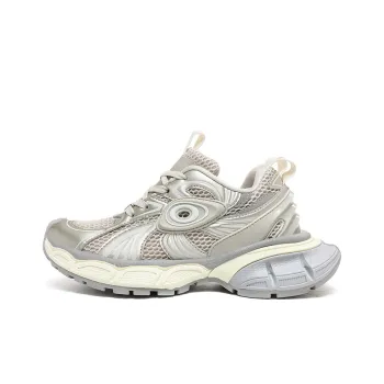 BEILIANYA Chunky Sneakers Unisex Low Top Beige Green/White Gray