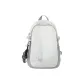 White Gray with Checkerboard Charm