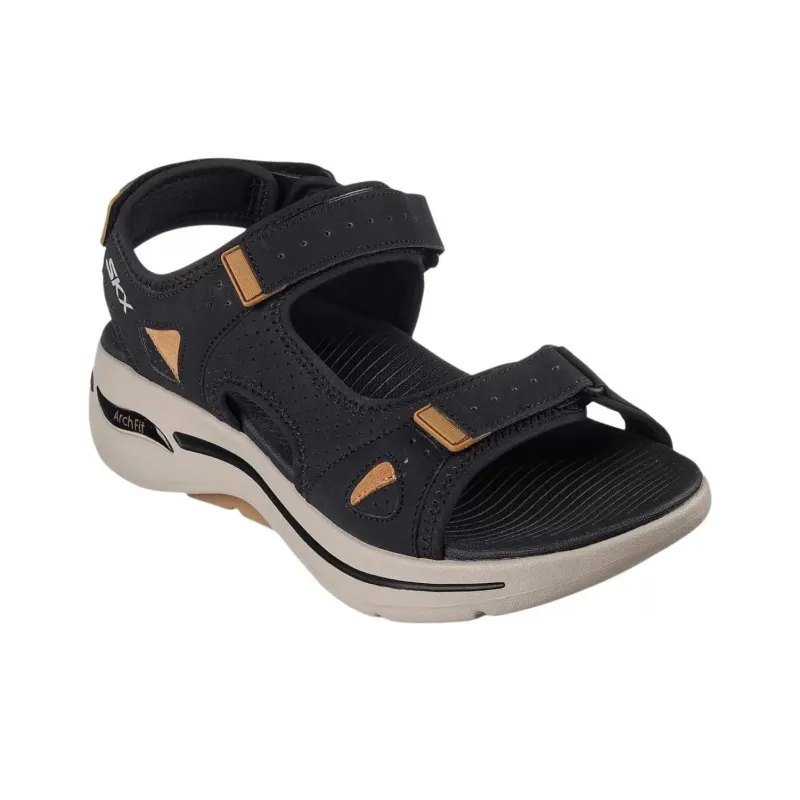 Skechers Beach Sandals Men's Black Brown-2