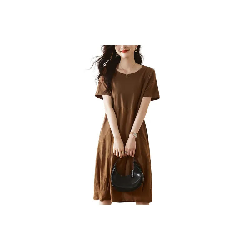 Mula Short Sleeved Dresses Women's-12