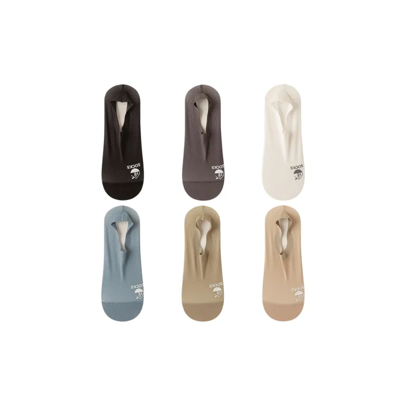 YUZHAOLIN No Show Socks Summer Men's 6 Pack-0