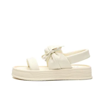 JOSINY Beach Sandals Women's Ecru, Light Pink