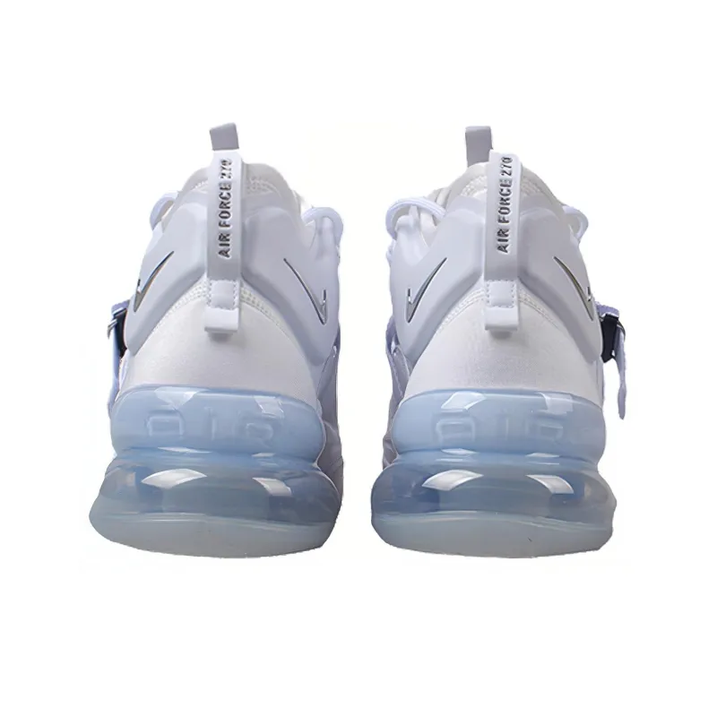 Nike Air Force 270 White Metallic Silver-4