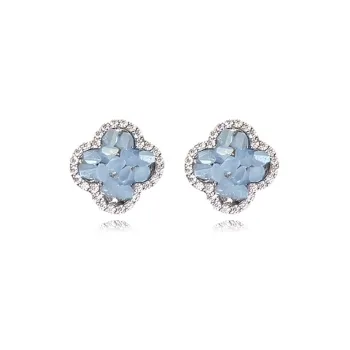 Muyan Colored Glaze Stud Earrings Women's
