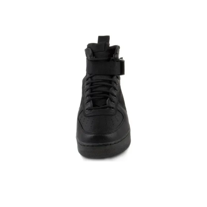 Nike Sf Air Force 1 Mid Black Cargo Khaki-2