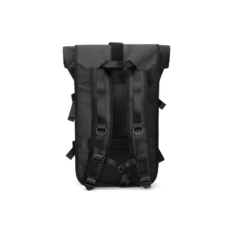 NOT ME Nylon Backpack Regular Unisex Cool Black-4