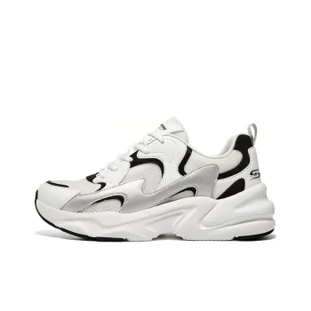 Skechers Bobs Bamina 2 'White Black Silver'