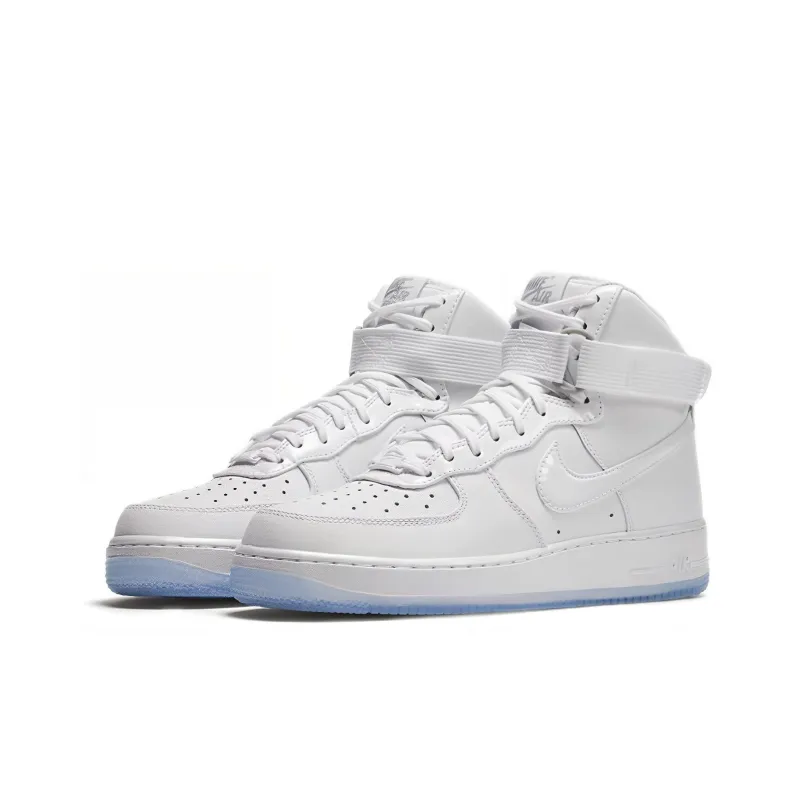 Nike Air Force 1 High Premium 'White Ice Blue' Women's-2
