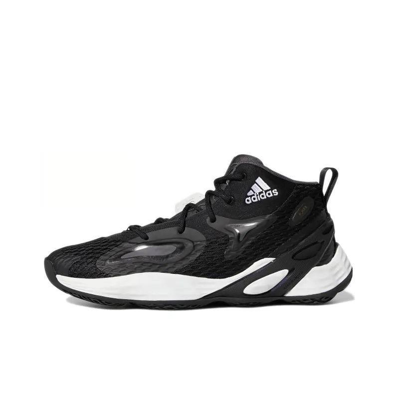 Adidas Exhibit A Mid 'Black White'-0