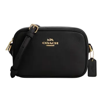 COACH Jamie Leather Camera Bag Shoulder Bag Crossbody Bag Mini Women's Black