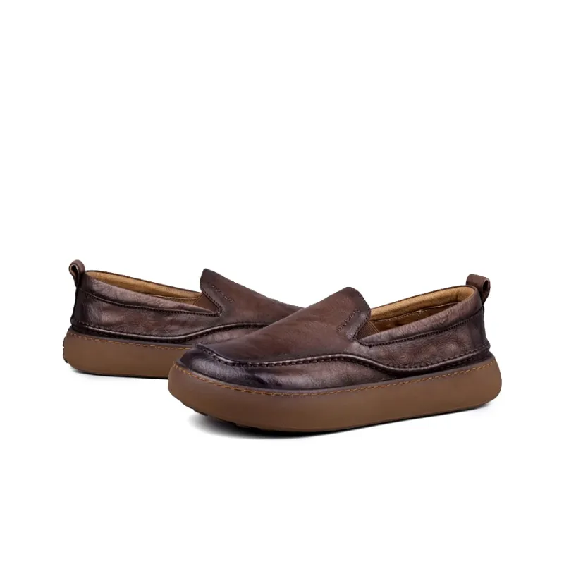 New Korea Loafers Low-Top Men's-12