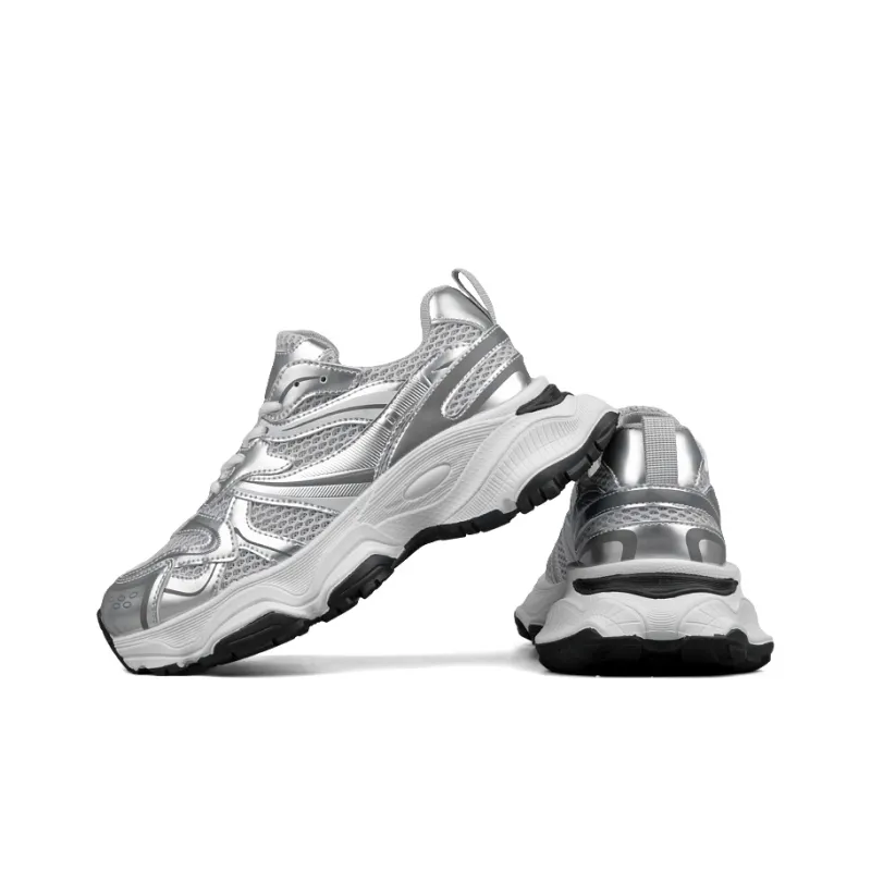 WENPU Cushioning Moisture Wicking Lightweight Low Top Chunky Sneakers Women's-9