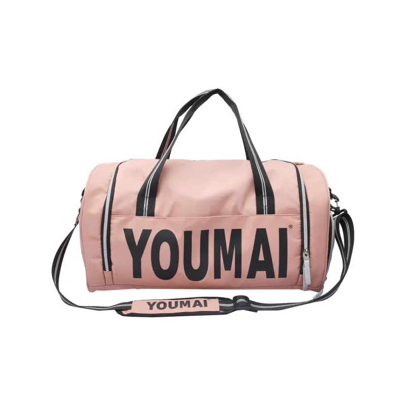 NIGEER Nylon Gym Bag Medium Size Unisex Black/Purple/Khaki/Red/Pink-17