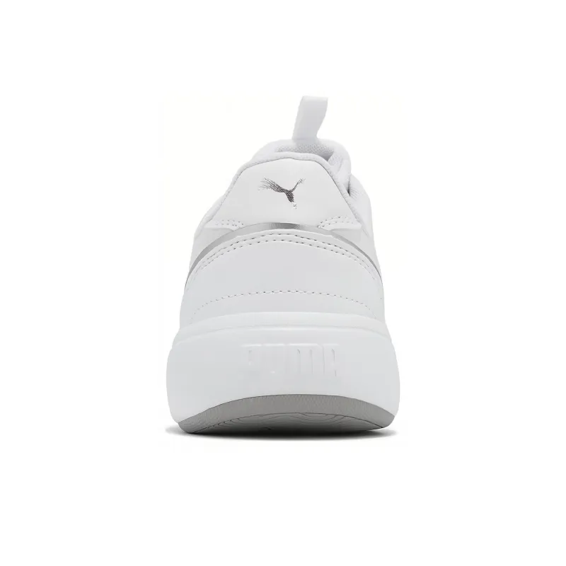 Puma Women's Tori 'Pop-Up Metallics - White Silver'-5