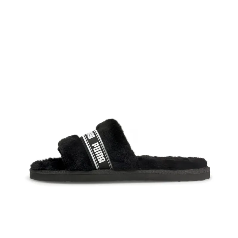 PUMA Fluff Slide 'Black' Women's-0