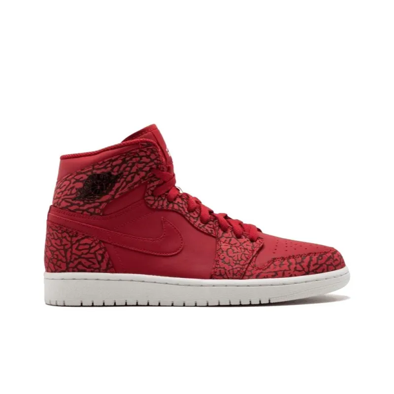 JORDAN 1 Retro Red Elephant Print-1