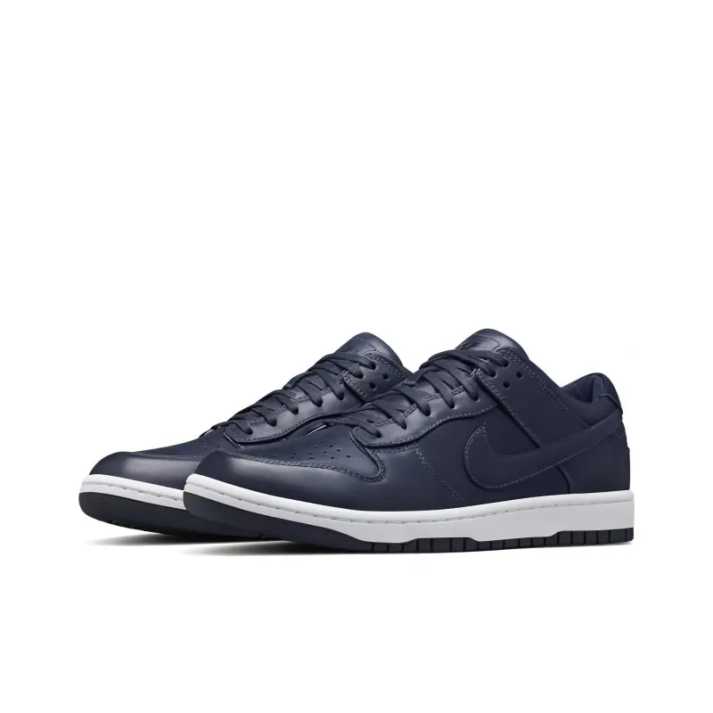 Nike Dunk Lux Low Slip-Resistant Lightweight Breathable Low-Top Skateboard Shoes Unisex Obsidian Color-2