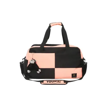NIGEER Oxford Gym Bag Medium Size Unisex Pink/Purple/Yellow/Red/Black/White/Turquoise/Blue
