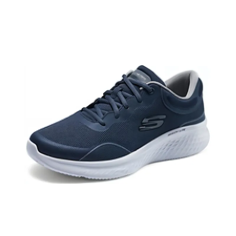 Skechers Flex Advantage 4.0 Anti Slip Wear Resistant Cushioning Breathable Low Top Casual Shoes Men's Blue-2