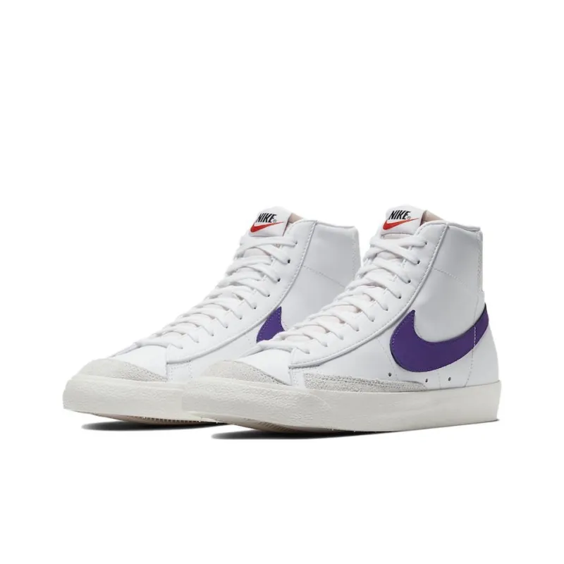 Nike Blazer Mid 77 Vintage White Voltage Purple-2