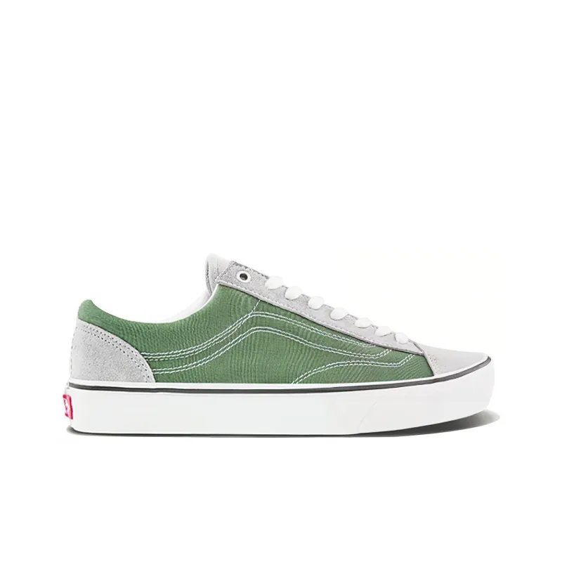 Vans Style 36 Retro Low Top Casual Skate Shoes Unisex 'Green Khaki'-1