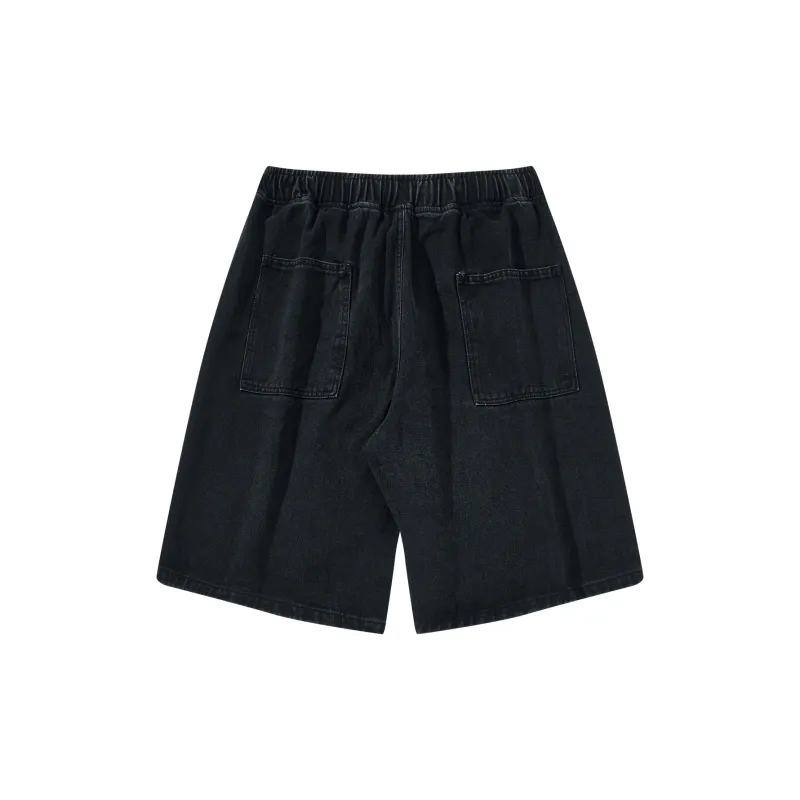 VniVerseVClub Denim Shorts Men's Light Blue-13
