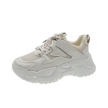 Luji Chunky Sneakers Women's Low-Top Ecru