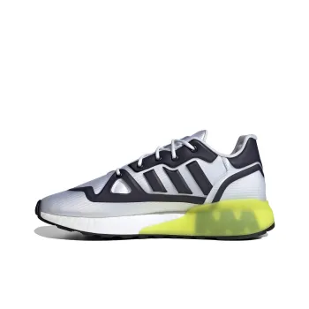 Adidas Originals Zx 2K Boost Futureshell White Acid Yellow