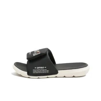 OMSO Slide Slippers Unisex Black
