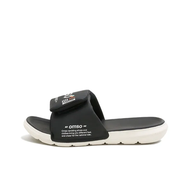 OMSO Slide Slippers Unisex Black-0