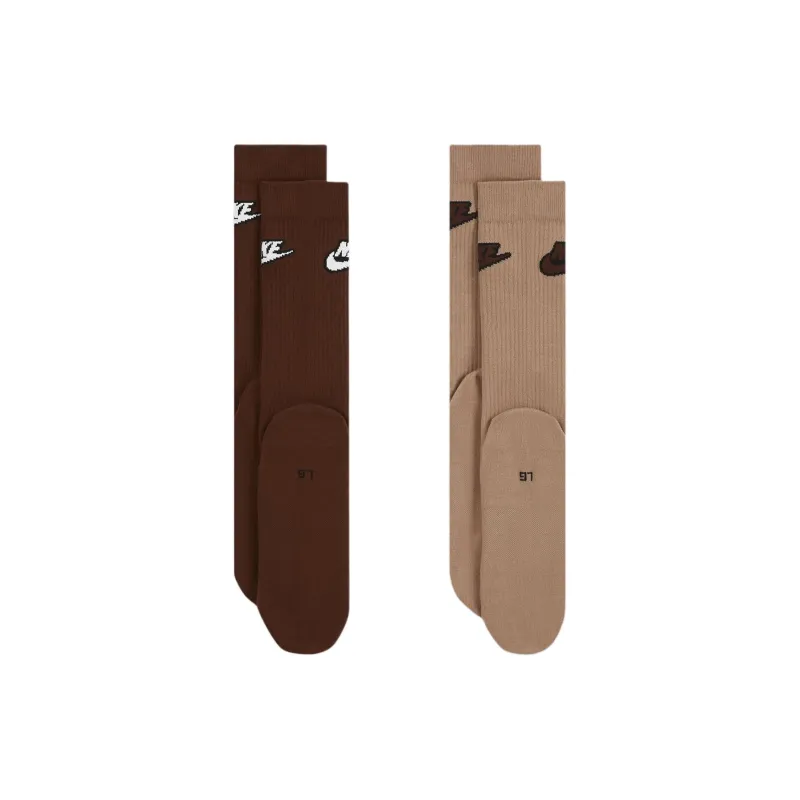 Nike Knee-High Socks Unisex Brown-2