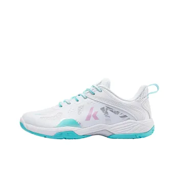 Kawasaki Cushioned Wear-Resistant Breathable Quick-Drying Mid-Top Badminton Shoes Unisex