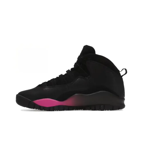 Jordan 10 Retro Black Fuchsia Black GS