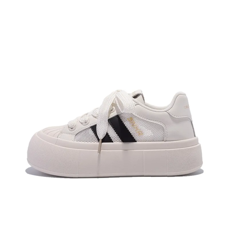 SNXR Slip Resistant Water Resistant Cushioning Breathable Low Top Skateboard Shoes Women's-19