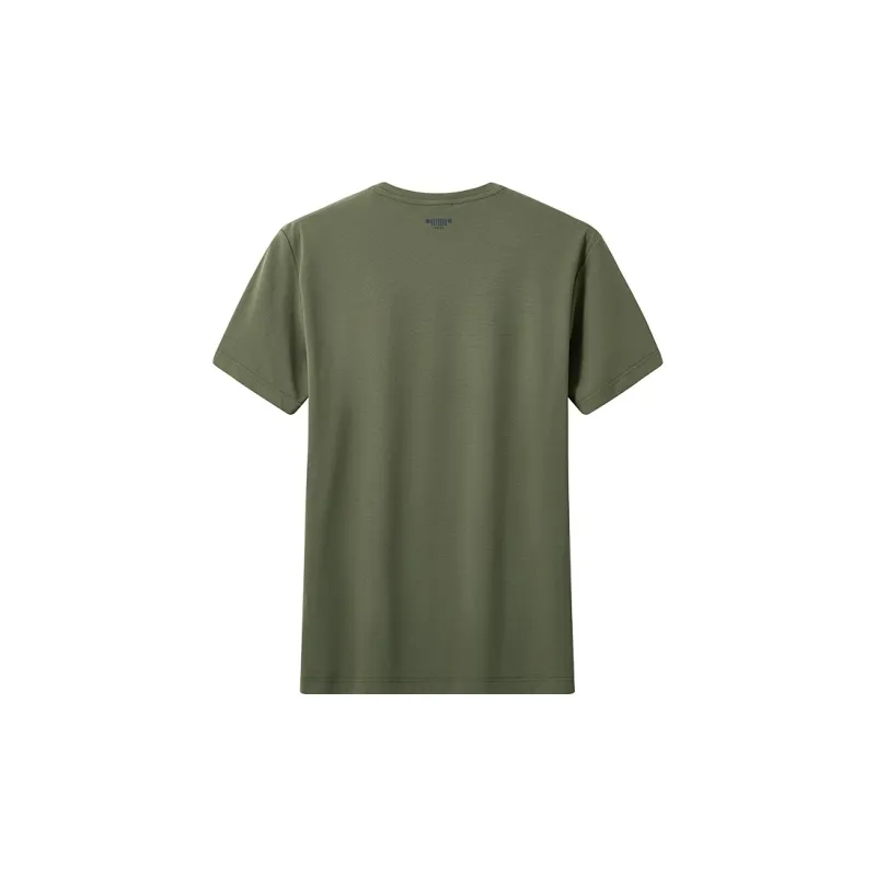 Jeep Summer Sports Running Loose Fit Crew Neck Breathable Drop Shoulder Short Sleeved T Shirts Unisex-3